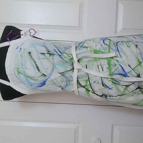 Custom Painted Wearable Art Apron #2005 - Picture 7 of 8